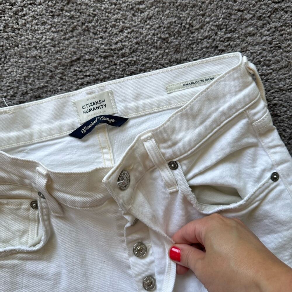Citizens of Humanity Charlotte Crop Jeans - Picture 3 of 8